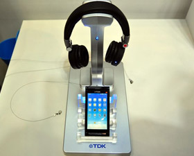 TDK Wirelessly Charges Headphones, Running Toy Car